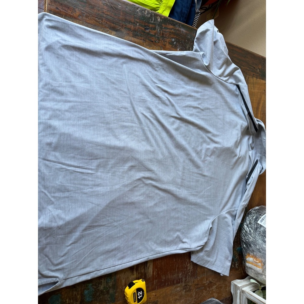 Mens 2XL adidas grey polo. Golf attire - Picture 3 of 3